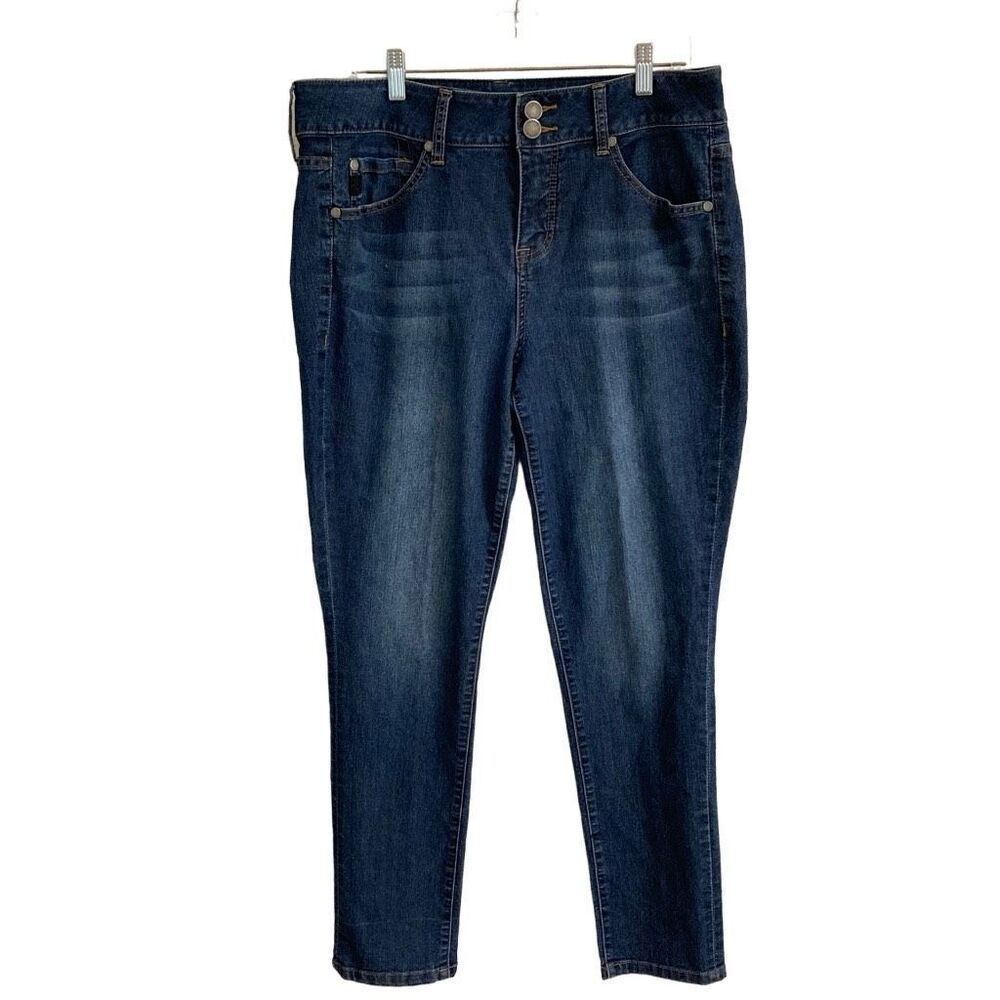 Torrid Slim Fix Collection Jeans women’s 16R slim straight denim 2‎ button jeans
